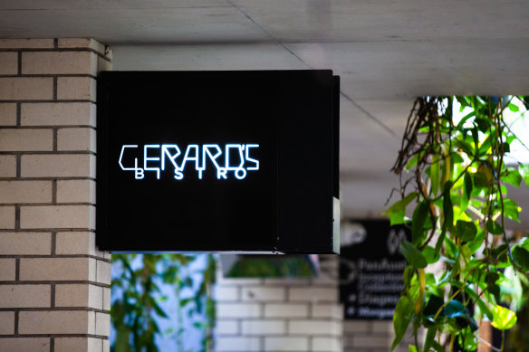 Il Gerard's Bistro su James Street a Fortitude Valley sarà chiuso per lavori di ristrutturazione.