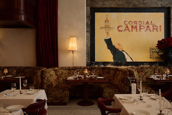 A booth you’ll want to sit in for hours. 