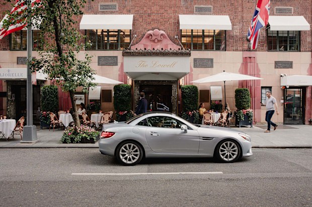 The Lowell Hotel in Manhattan, which is listed on a website called The Quiet Hotels, is on a side street with little traffic.