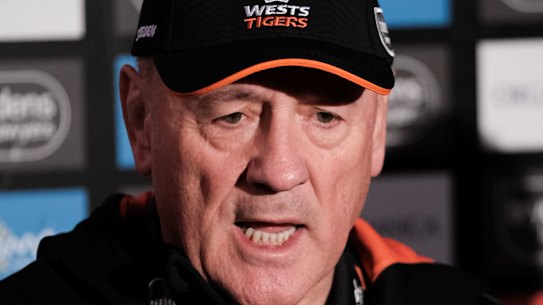 Tim Sheens could be back at the helm of Wests Tigers.