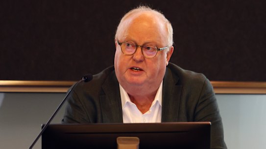 Geoffrey Watson SC was a witness during day one of the Commission of Inquiry into the CFMEU and Misconduct in the Construction Industry at the Magistrates Court in Brisbane. 