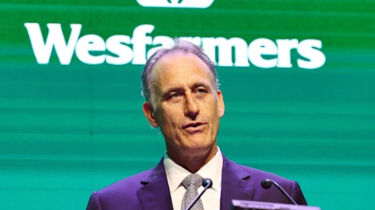 Wesfarmers chief executive Rob Scott has criticised the Productivity Commission’s proposal to impose a 5 per cent cash flow tax on corporate giants.