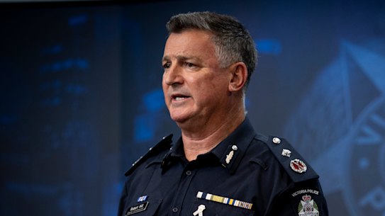 Victoria Police Deputy Commissioner Bob Hill.