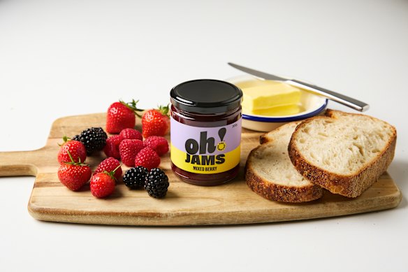 Oh for Ozharvest’s mixed berry jam. 