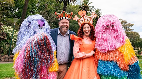 2024 Moomba monarchs Emma Memma and Pete Helliar.