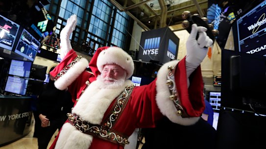 The Santa Claus rally has arrived early this year, with the S&P500 up almost 9 per cent in November.