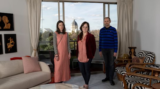 Residents at 333 Exhibition Street fear their apartment block will be turned into a hotel.