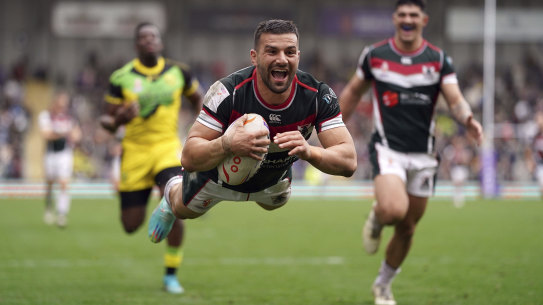 The un-signed Josh Mansour re-discovered his love for league playing for Lebanon at the World Cup.