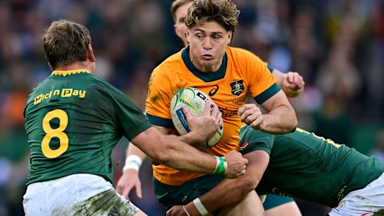 James O’Connor in action in Cape Town.