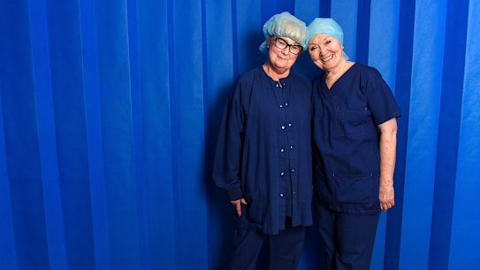 Beverly Howard and  Olga Learoyd: “She can be very volatile, but she’ll get over it and apologise, which a lot  of people can’t do.”