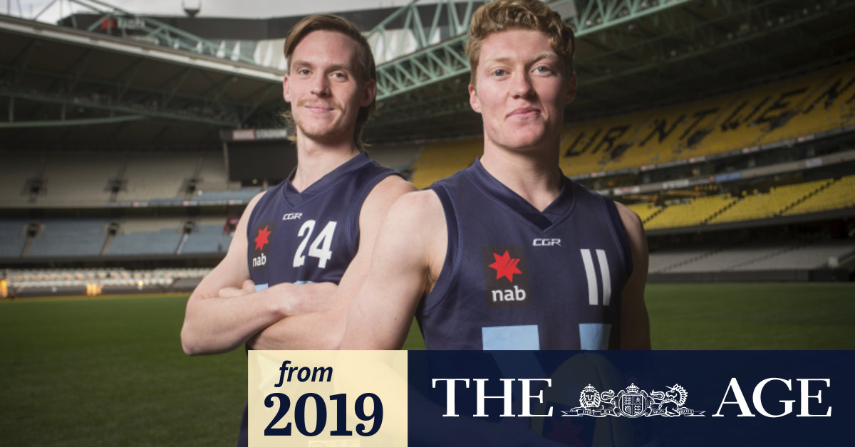 From Friends To Rivals Matt Rowell Noah Anderson Prepare For Afl Draft