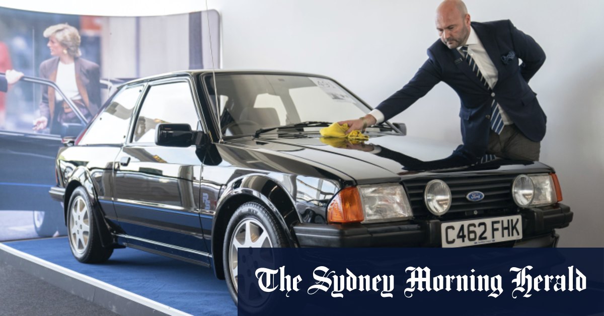 Princess Diana’s ‘ordinary’ car sells for extraordinary $1.1 million – Sydney Morning Herald