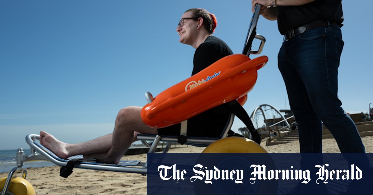 ‘First swim in four years’: Frankston to become Australia’s most inclusive beach