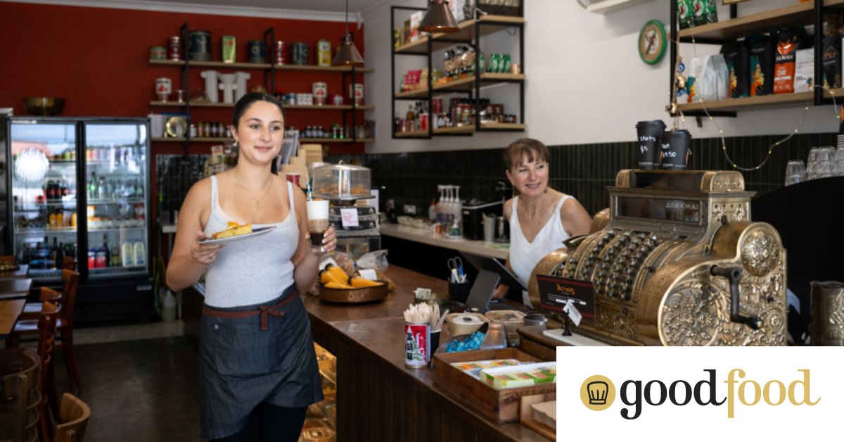 a Greek cafe in Strathmore is serving ultra-fresh breakfast and lunch