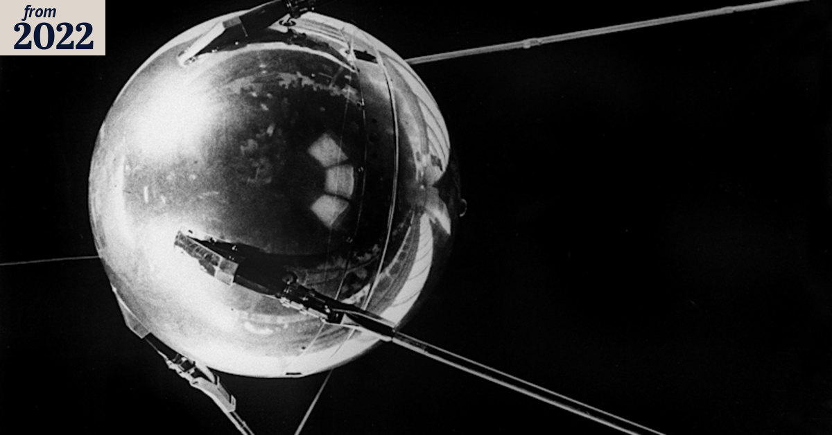 From the Archives, 1957: Cold War intensifies as Russia launches Sputnik