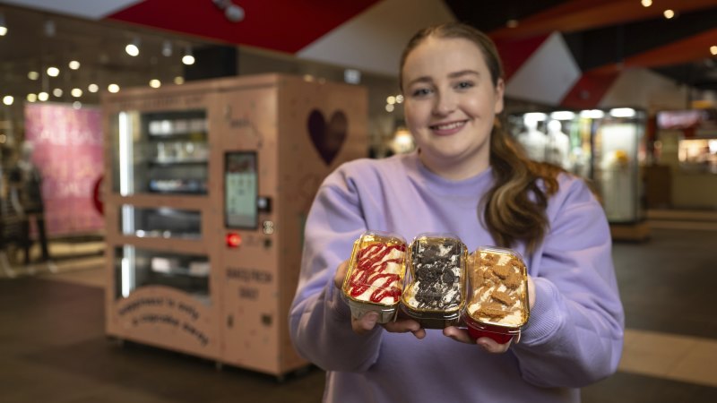 From birthday cakes to choc tops: Vending machines gather momentum around Melbourne