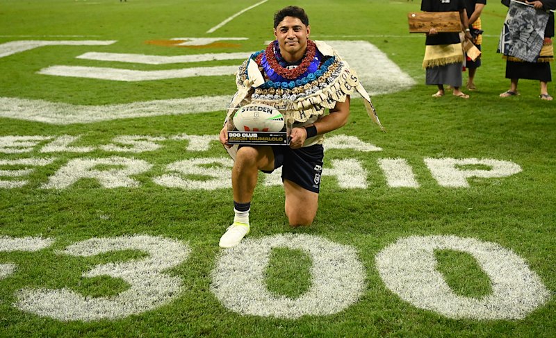 Cowboys stun Panthers to celebrate Taumalolo’s 300th