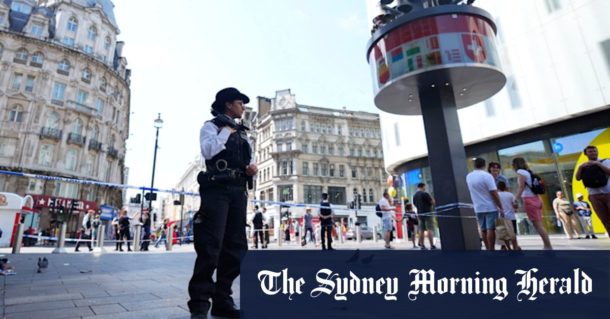 Girl stabbed in London tourist hotspot, Leicester Square, was Australian, DFAT confirms; Ioan Pintaru charged with attempted murder