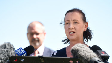 Queensland Health Minister Yvette D’Ath said the omicron wave would not be uniform across the state.
