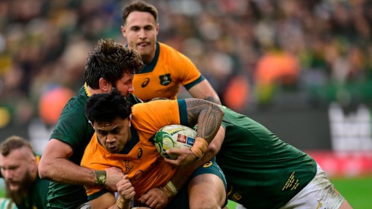 Wallabies put up tough fight. 