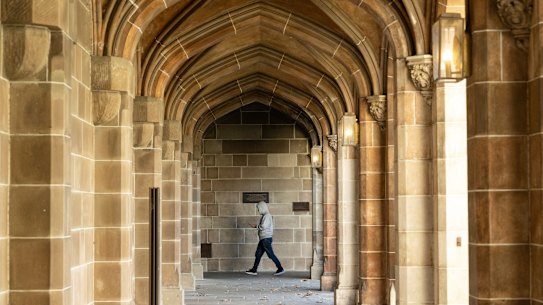 The University of Melbourne.