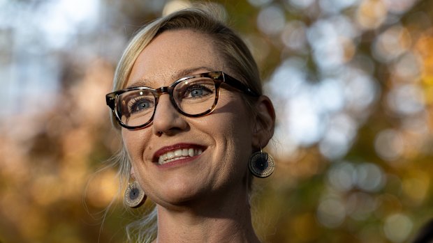 Greens leader Larissa Waters.