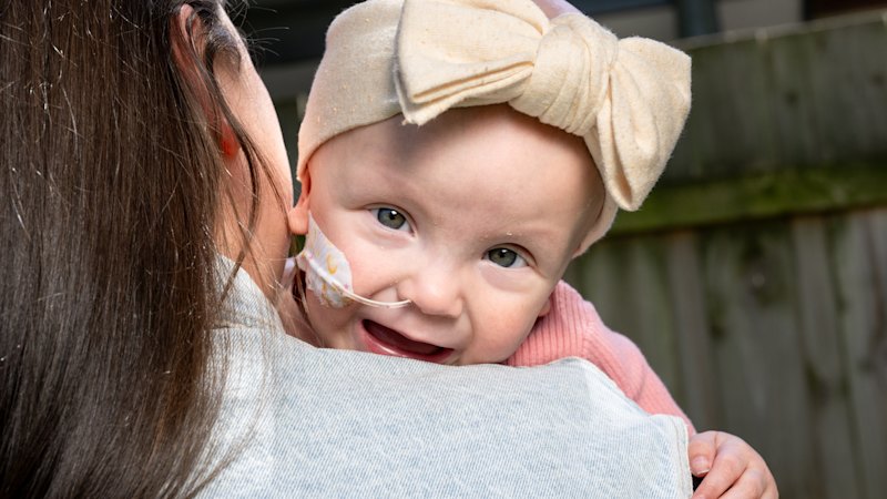 Audrey’s rare cancer grows like a frayed shoelace that can’t be tied