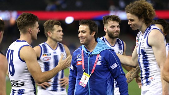 Kangaroos coach Brad Scott 