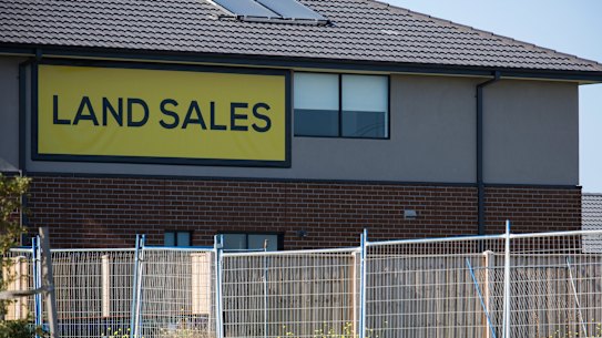 It is forecast that demand for housing could drop by between 129,000 and 232,000 dwellings over the next three years because of a sharp fall in population.