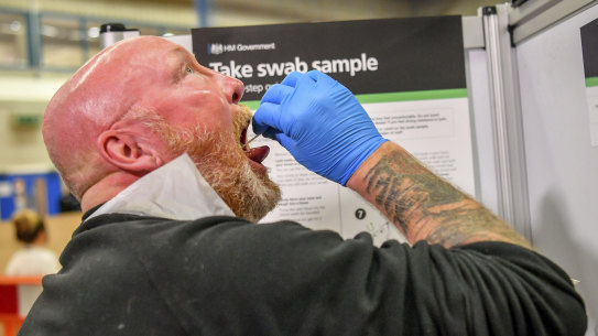 Quick home COVID tests, known as lateral flow tests, have yielded 200,000 results so far in the UK. 