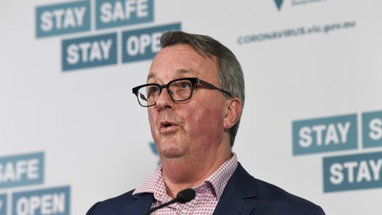 Victorian Health Minister Martin Foley.