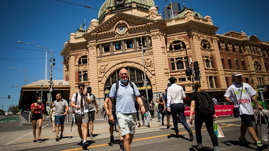Victorian workplaces will be allowed to have 100 per cent of staff in the office from 6pm Friday, along with a number of other relaxed rules announced earlier this week.