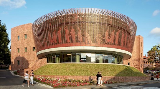 It’s how the past has been interpreted for the present that gives this new landmark building the attention it’s now receiving.