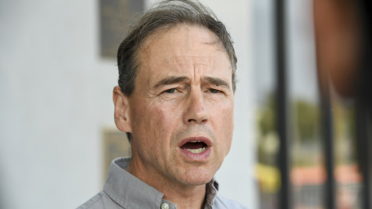 Health Minister Greg Hunt. 