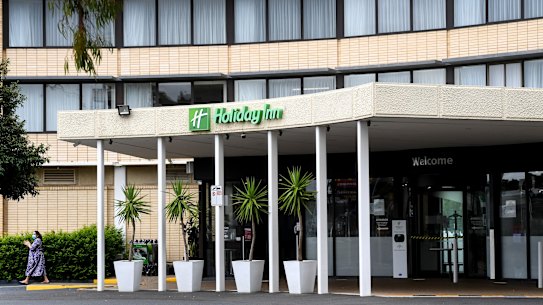 The Holiday Inn at Melbourne Airport.