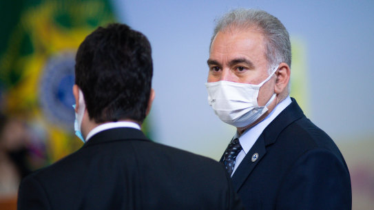 Brazilian Health Minister Marcelo Queiroga attended the United Nations General Assembly before being diagnosed with COVID-19.