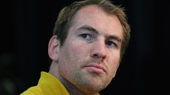 Rocky Elsom, pictured in 2011, is wanted by French authorities.