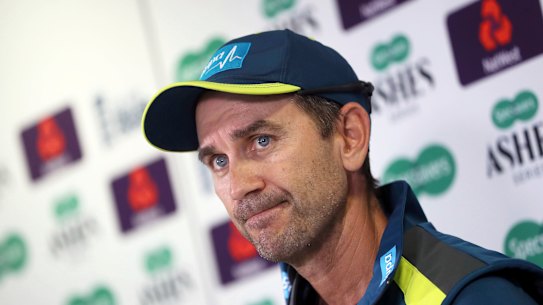 No stone unturned: Australian coach Justin Langer.