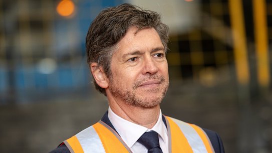 Lord Mayor Nick Reece accepted a $5000 donation from Sidney Myer. 