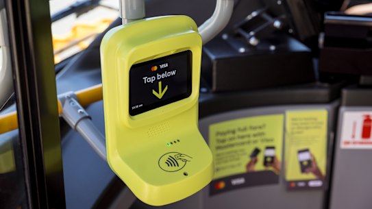 A trial using smartphones and credit cards was first held on Wangaratta buses.