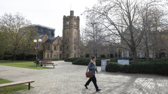 The University of Melbourne said the deep cuts to the intakes of top universities would cause lasting damage.