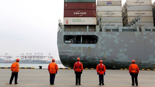 Container ships are increasingly being delayed because of COVID-19 outbreaks in Chinese ports. 