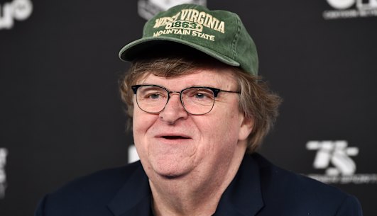 Filmmaker Michael Moore.