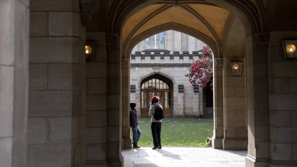The University of Melbourne has been fined for threatening academics over time sheets.