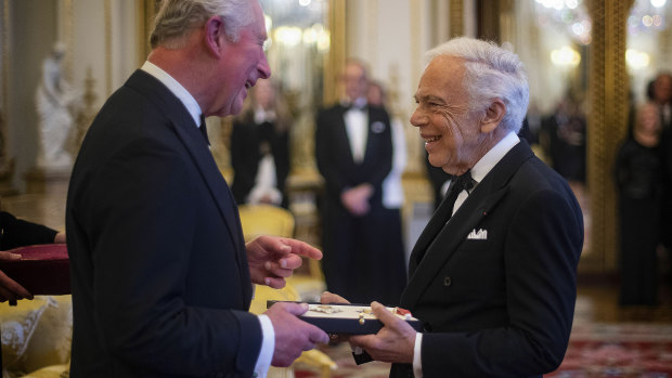 Ralph Lauren receives honorary knighthood