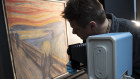 Researchers in Norway used infrared photography to analyse the mysterious words scrawled on Edvard Munch’s ‘The Scream’. 