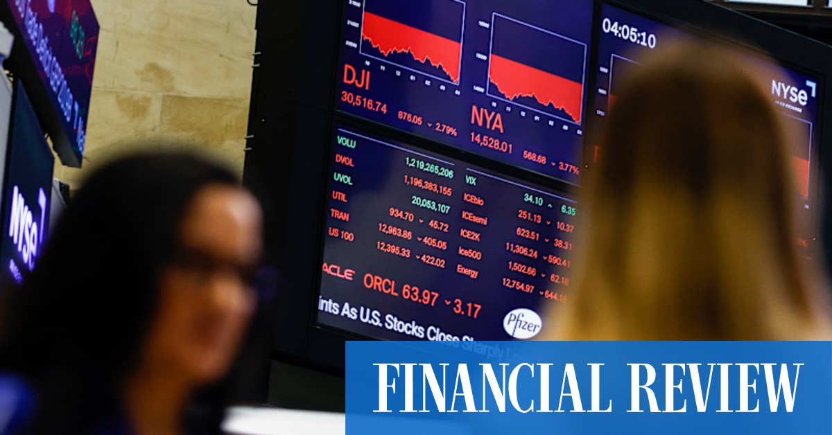 Bonds signal looming US recession, derailing stocks and $A - Vimarsana News