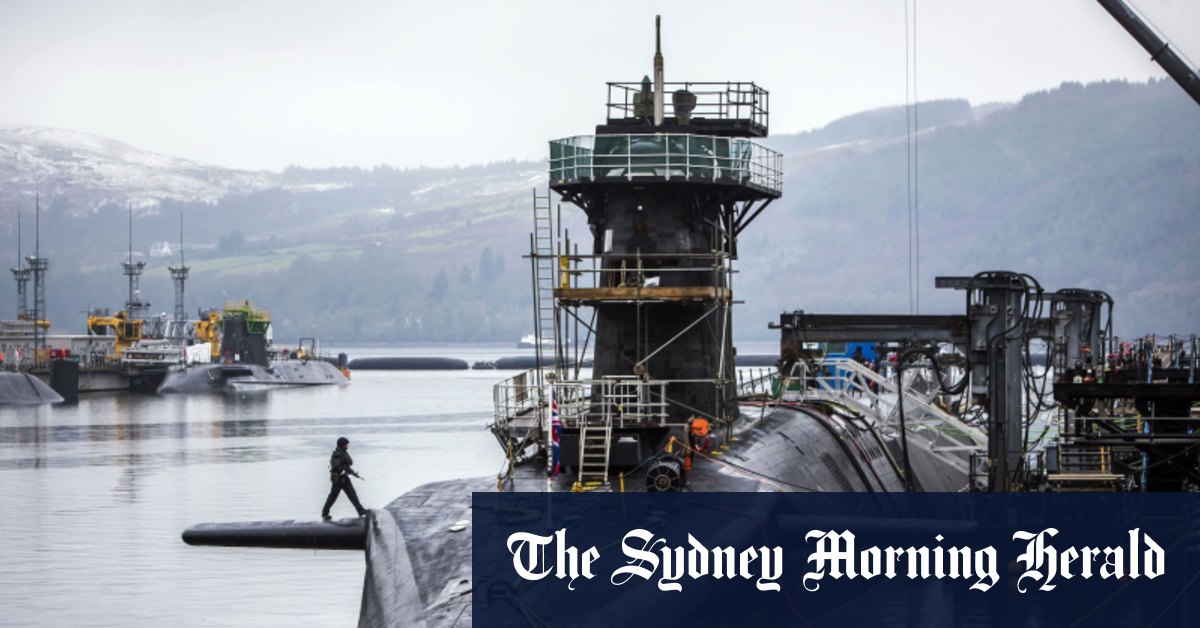 British nuclear submarine to test fire missile as global conflict fears grow
