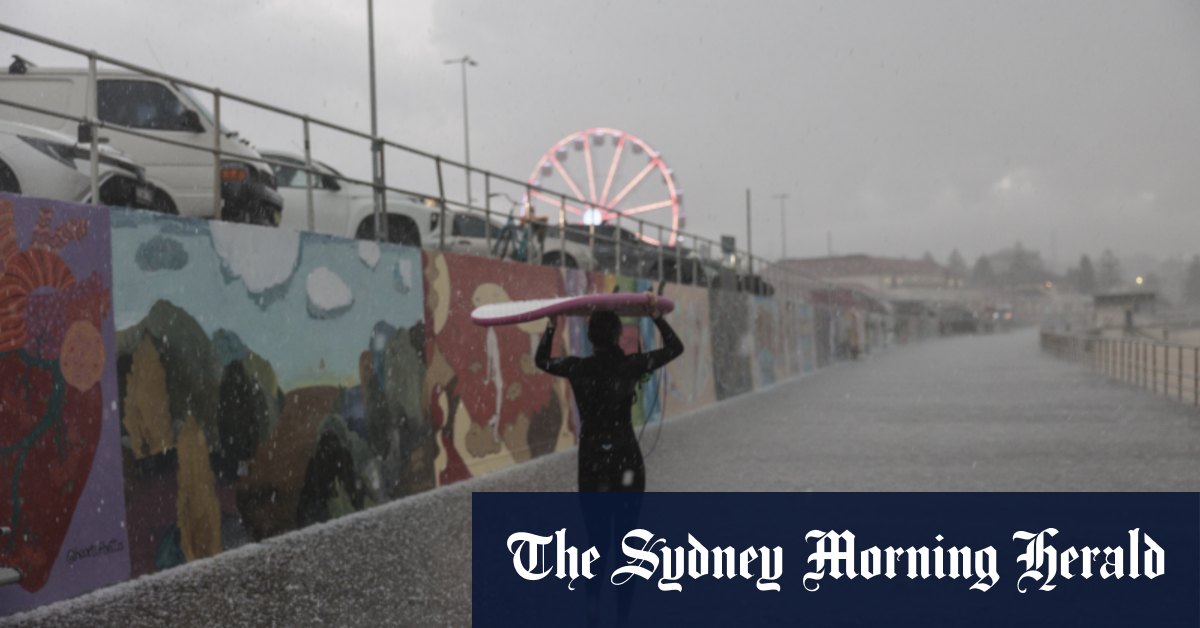 More wild weather on its way as Sydney battered by lightning, hail