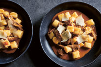 Tipo 00’s gnocchi with duck and porcini ragu, a menu fixture since day one.